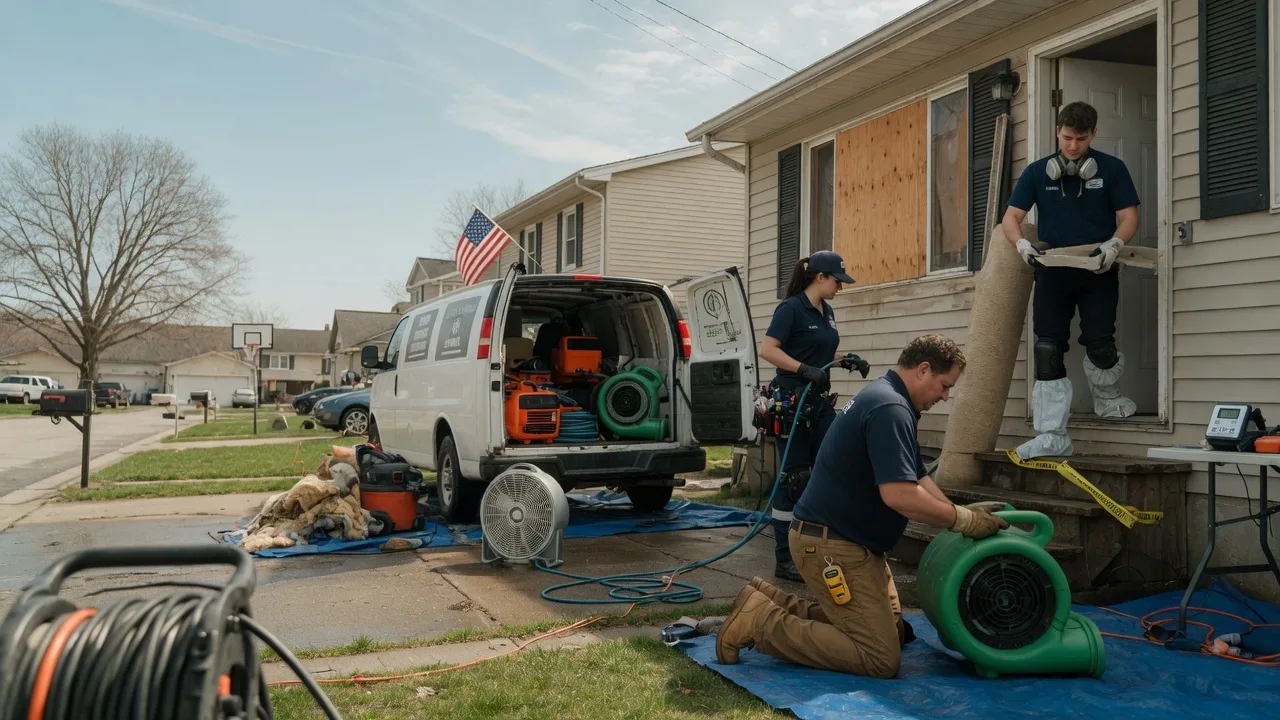 Water Damage Restoration in Leroy, MI near me